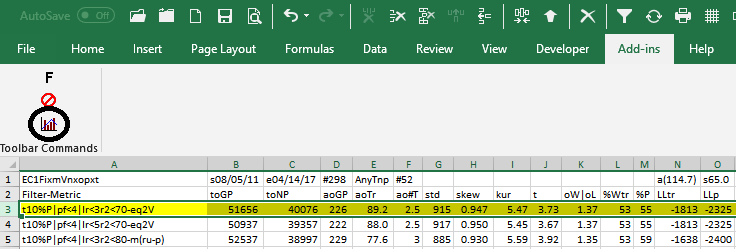 WFME v8 Ave File Plot Chart Example