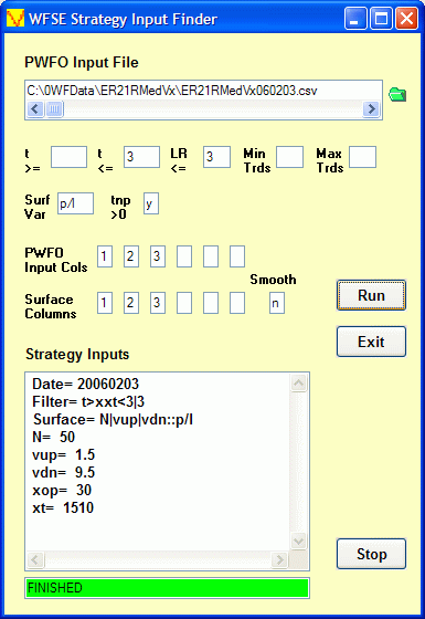 WFSE Input EXE